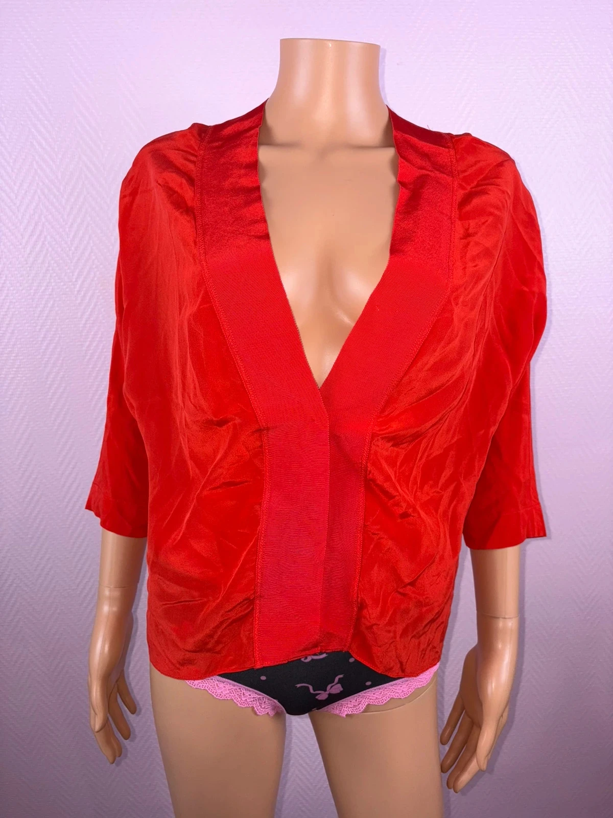 Blusa feminina Sandro tamanho 1 em ótimo estado – photo 2